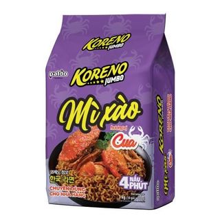 1 Thùng Mì Hàn Quốc Xào Hương Vị Cua Koreno Jumbo Sản Phẩm Được Ưa Chuộng Nhất 2025