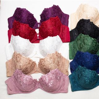 ÁO NGỰC REN THÊU CÀI TRƯỚC lady- sky