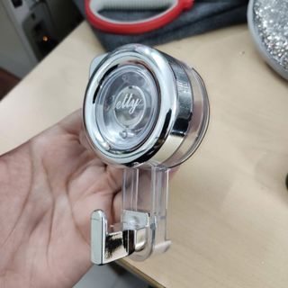 Móc treo đồ hút chân không trong suốt có thể tái sử dụng nhiều lần không cần khoan vít