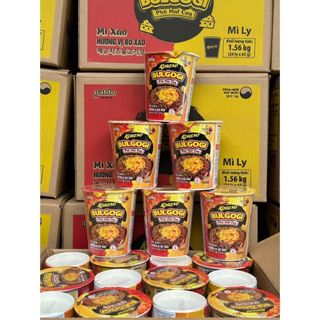 1 Thùng 24 Ly Mì Xào Hương Vị Bò Xào Bulgogi Phô Mai Cay Koreno