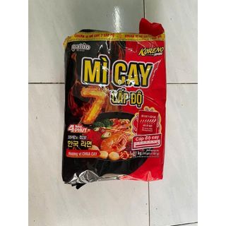 1 Thùng 10 Lốc Koreno Jumbo Mì Cay 7 Cấp Độ – Thách Thức Vị Giác, Kích Thích Đam Mê