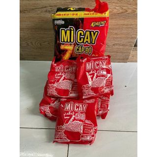 1 Thùng 10 Lốc Koreno Jumbo Mì Cay 7 Cấp Độ – Thách Thức Vị Giác, Kích Thích Đam Mê