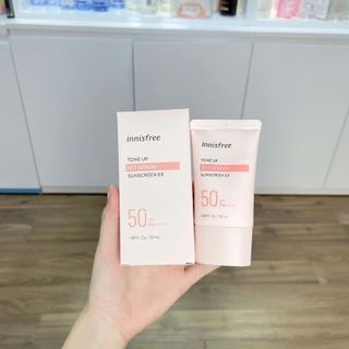 Kem Chống Nắng Innisfre Tone Up No Sebum Sunscreen EX SPF50 PA++++  50ml