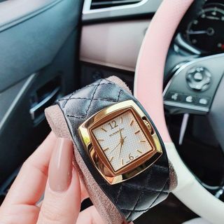 ĐỒNG HỒ NỮ CAO CẤP BURBER PHIÊN BẢN VÒNG TAY DA MÁY QUARZT