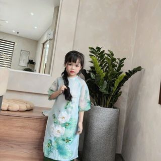 áo dài cách tân bé gái