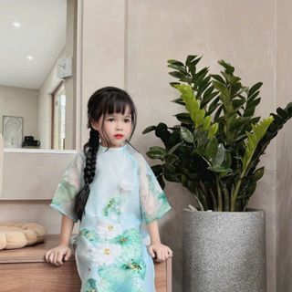 áo dài cách tân bé gái
