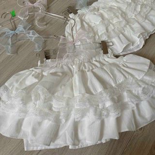 CHÂN VÁY 2 TẦNG PHỐI REN XỐP - LÊ PHƯỢNG BOUTIQUE