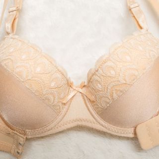 Áo ngực mỏng ép ren cài sau ren  1/4 belle