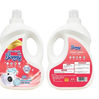 NƯỚC GIẶT XẢ ĐẬM ĐẶC BONNY 6 TRONG 1 HƯƠNG THƠM QUYẾN RŨ LOẠI CAN 3,6L - THỜI TRANG HC