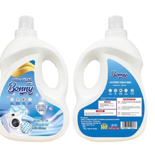 NƯỚC GIẶT XẢ ĐẬM ĐẶC BONNY 6 TRONG 1 HƯƠNG THƠM QUYẾN RŨ LOẠI CAN 3,6L - THỜI TRANG HC