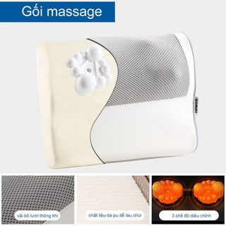 GỐI MASSAGE VAI GÁY CỘT SỐNG 16 BI