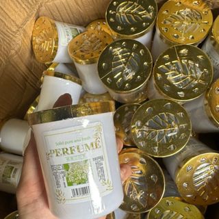 SÁP THƠM PERFUME khử mùi phòng ngủ , tủ quần áo nhà vệ sinh toilet ô tô với mùi hương tự nhiên - Hũ 150g