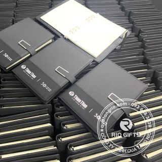 Bộ quà tặng sổ tay_bút ký in khắc logo đại hội