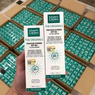 Kem Chống Nắng MartiDermThe Originals Proteos Screen SPF50+ Fluid Cream  40ml