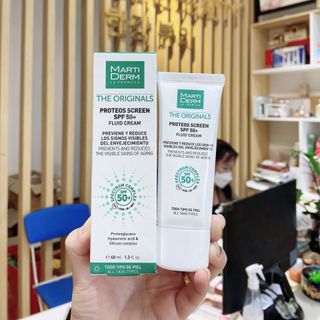 Kem Chống Nắng MartiDermThe Originals Proteos Screen SPF50+ Fluid Cream  40ml