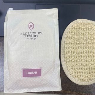 Bông tăm xơ mướp hình bầu dục