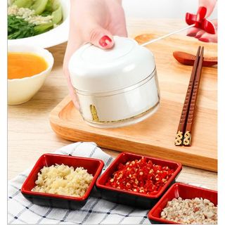 Dụng cụ xay tỏi ớt cầm tay đa năng