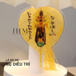Lá bồ đề MẸ DIÊU TRÌ mang đến sự che chở, may mắn và tài lộc
