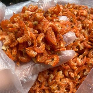 Tôm khô loại trung , tôm sinh thái quảng canho