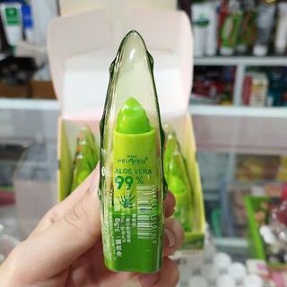 SON GIÓ DƯỠNG MÔI ALOE VERA NHA ĐAM99%