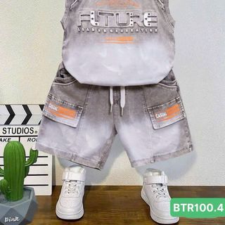 Bộ sát nách bé trai