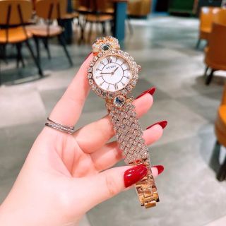 ĐỒNG HỒ NỮ THỜI TRANG GÚEES DÂY ĐÍNH HỘT FULL DÂY