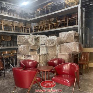 Sofa gổ nệm cafe cao cấp hành đặt theo yêu cầu