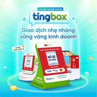 Tìm Đại Lý/ CTV Phân Phối Loa Thông Báo Chuyển Khoản Tingbox