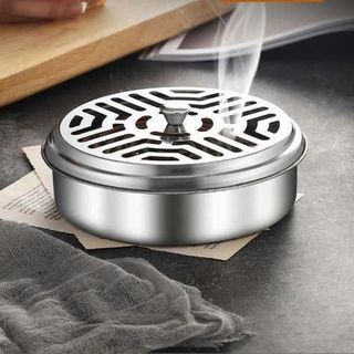 HỘP ĐỰNG NHANG MUỖI INOX
