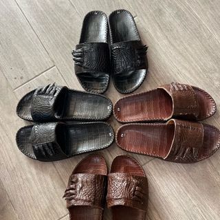 Dép da cá sấu