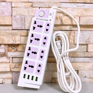 Ổ CẮM ĐIỆN CYX 228 CÓ 4 CỔNG SẠC