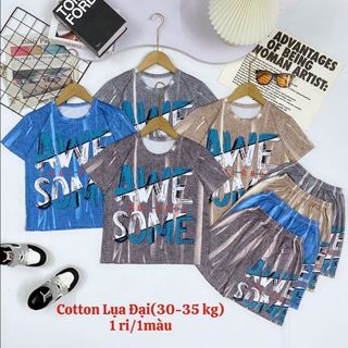 BỘ BÉ TRAI GÁI HÀNG COTTON ĐẸP NGUYÊN RI
