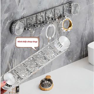 MÓC TREO ĐỒ ĐA NĂNG HÚT CHÂN KHÔNG 5 MÓC GẤP