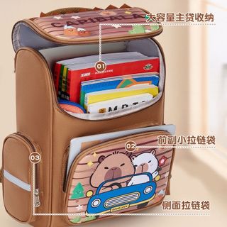 Balo Chống Gù CapyBara ( lớn 42cm*31cm*18cm)