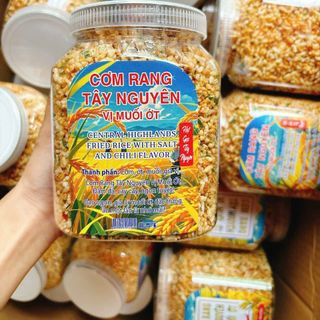 Cơm rang Tây Nguyên không dầu vị muối ớt hủ (500g)