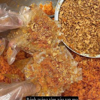 BÁNH TRÁNG TÔM XÀO TÓP MỠ – NGON CHUẨN VỊ HÈ 300G - WINNIE HOUSE