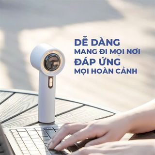 Quạt tích điện cầm tay WX638