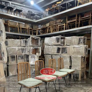 Ghế cafe nhựa giả mây cao cấp ngoài trời
