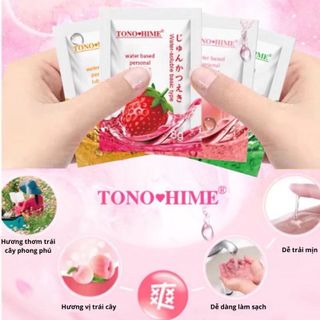 Gel bôi trơn nam nữ huơng dâu gói 8g