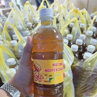 Mật Ong Rừng Chai 1 Lít Loại Thường (Bọc 10 Chai)