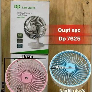 QUẠT SẠC 3 CHẾ ĐỘ GIÓ MẠNH DP 7625