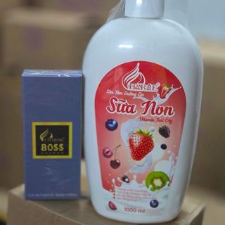 Sữa tắm charme sữa non