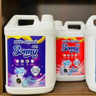 NƯỚC GIẶT XẢ ĐẬM ĐẶC BONNY 6 TRONG 1 HƯƠNG THƠM QUYẾN RŨ LOẠI CAN 1,6L (dùng thử) - THỜI TRANG HC