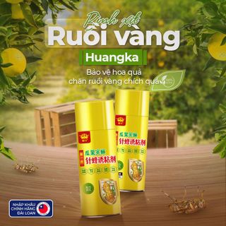 Chai xịt bẫy ruồi vàng HuangKa - Keo xịt nhữ bẫy ruồi vàng 260ml Giá sỉ, giá bán buôn