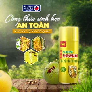 Chai xịt bẫy ruồi vàng HuangKa - Keo xịt nhữ bẫy ruồi vàng 260ml Giá sỉ, giá bán buôn