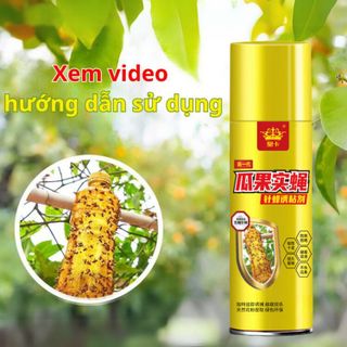 Chai xịt bẫy ruồi vàng HuangKa - Keo xịt nhữ bẫy ruồi vàng 260ml Giá sỉ, giá bán buôn