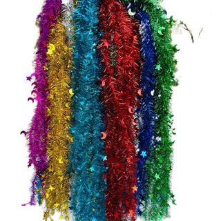 Sỉ 1 Bó 100 Dây Kim Tuyến Trang Trí , Dây Đơn Kết Hình Hoa Mai, Trăng Sao . Trang Trí Tết, Noel , Đám Cưới , Sinh Nhật