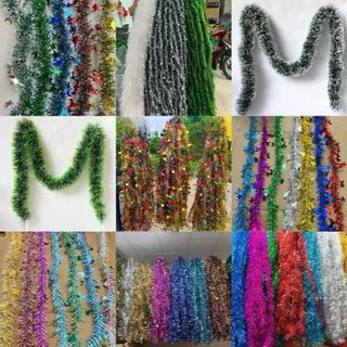 Sỉ 1 Bó 100 Dây Kim Tuyến Trang Trí , Dây Đơn Kết Hình Hoa Mai, Trăng Sao . Trang Trí Tết, Noel , Đám Cưới , Sinh Nhật