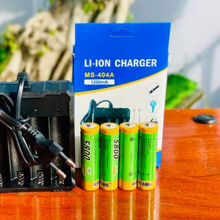 BỘ SẠC PIN ĐA NĂNG 3V7 LOẠI TỐT MS- 404A