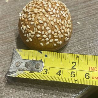 Vỏ bánh hamburger size 4cm